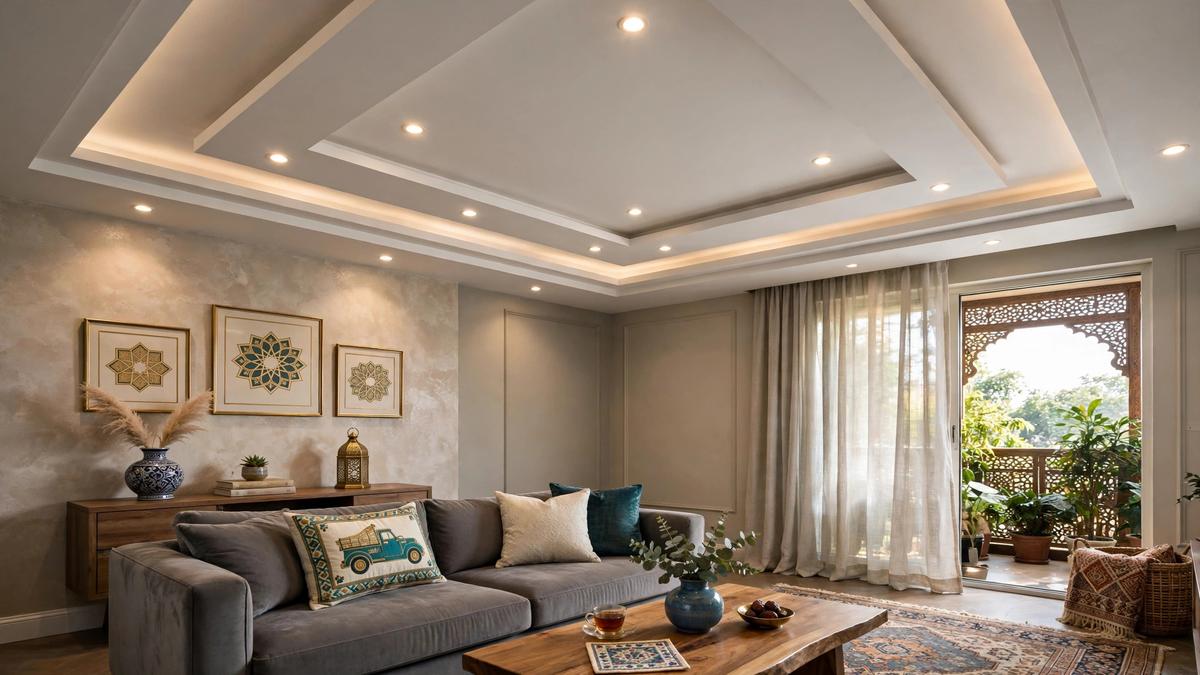 Finished gypsum ceiling Pakistan - BPC Company