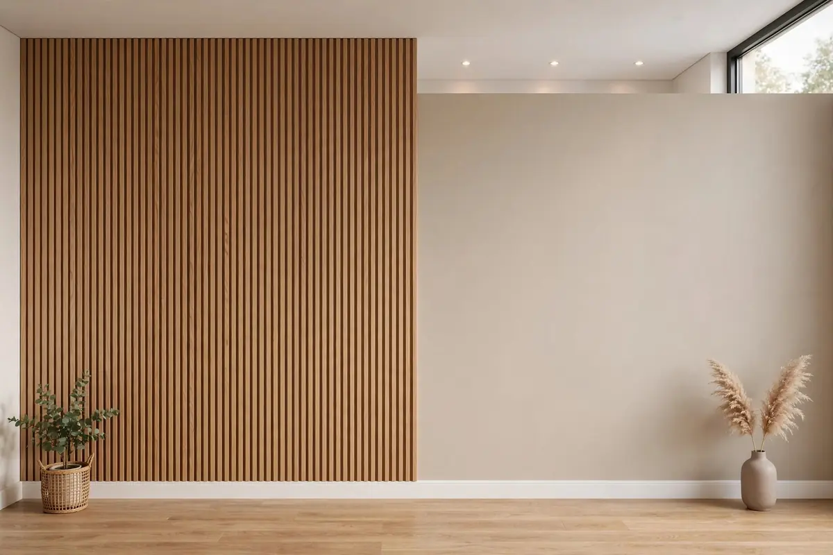WPC wall panels vs painted wall comparison