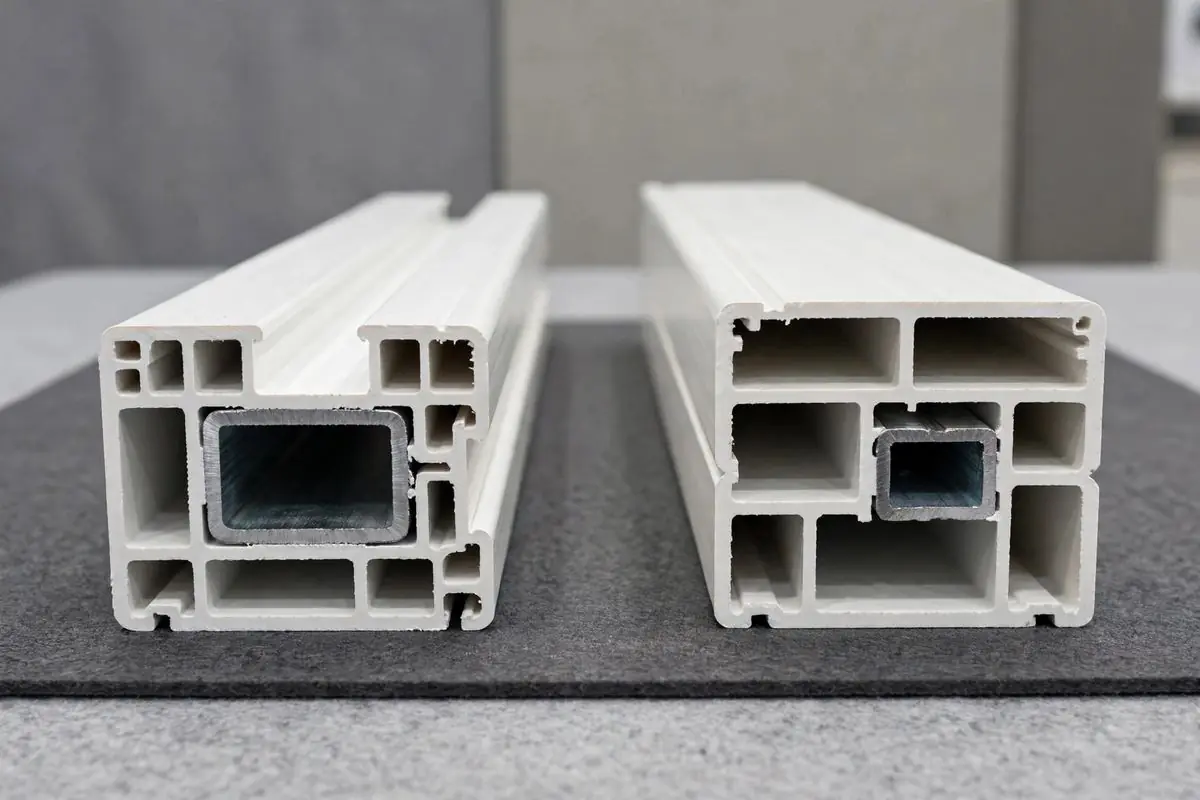 Yagmurpen and Wintech window profile comparison