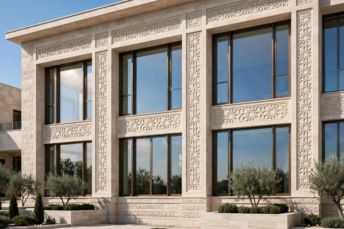 Turkish-style modern building with quality windows